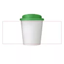 Cana de voiaj Espresso, 250 ml, 12xø9,5 cm, Americano, 20SEP0839, Polipropilena, Alb, Verde
