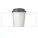 Cana de voiaj Espresso, 250 ml, 12xø9,5 cm, Americano, 20SEP0840, Polipropilena, Alb, Gri