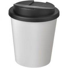   Cana de voiaj Espresso, 250 ml, 12xø9,5 cm, Brite-Americano, 20SEP0766, Polipropilena, Alb, Negru