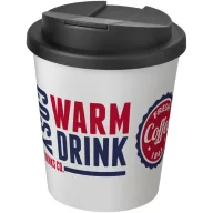   Cana de voiaj Espresso, 250 ml, 12xø9,5 cm, Brite-Americano, 20SEP0766, Polipropilena, Alb, Negru