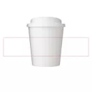 Cana de voiaj Espresso, 250 ml, 12xø9,5 cm, Brite-Americano, 20SEP0762, Polipropilena, Alb