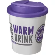   Cana de voiaj Espresso, 250 ml, 12xø9,5 cm, Brite-Americano, 20SEP0764, Polipropilena, Alb, Violet