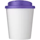 Cana de voiaj Espresso, 250 ml, 12xø9,5 cm, Brite-Americano, 20SEP0764, Polipropilena, Alb, Violet