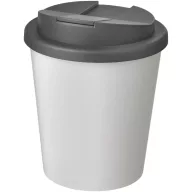   Cana de voiaj Espresso, 250 ml, 12xø9,5 cm, Brite-Americano, 20SEP0763, Polipropilena, Alb, Gri