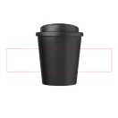 Cana de voiaj Espresso, 250 ml, 12xø9,5 cm, Brite-Americano, 20SEP0759, Polipropilena, Negru