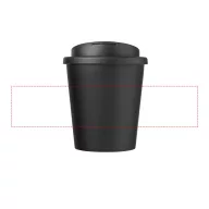   Cana de voiaj Espresso, 250 ml, 12xø9,5 cm, Brite-Americano, 20SEP0759, Polipropilena, Negru