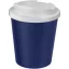 Cana de voiaj Espresso, 250 ml, 12xø9,5 cm, Brite-Americano, 20SEP0751, Polipropilena, Albastru, Alb