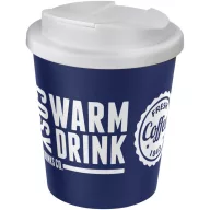   Cana de voiaj Espresso, 250 ml, 12xø9,5 cm, Brite-Americano, 20SEP0751, Polipropilena, Albastru, Alb