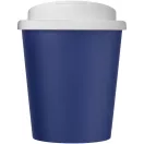 Cana de voiaj Espresso, 250 ml, 12xø9,5 cm, Brite-Americano, 20SEP0751, Polipropilena, Albastru, Alb