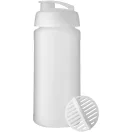 Shaker proteine 500 ml, Baseline Plus, 2410E25673, Plastic, Polipropilena, Alb
