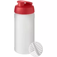   Shaker proteine 500 ml, Baseline Plus, 2410E25672, Plastic, Polipropilena, Rosu, Alb