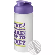   Shaker proteine 500 ml, Baseline Plus, 2410E25671, Plastic, Polipropilena, Violet, Alb