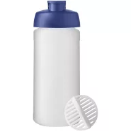   Shaker proteine 500 ml, Baseline Plus, 2410E25667, Plastic, Polipropilena, Albastru, Alb