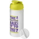 Shaker proteine 500 ml, Baseline Plus, 2410E25669, Plastic, Polipropilena, Verde Lime, Alb