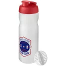 Shaker proteine 650 ml, Baseline Plus, 2410E25681, Plastic, Polipropilena, Rosu, Alb