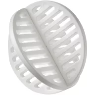   Shaker proteine 650 ml, Baseline Plus, 2410E25679, Plastic, Polipropilena, Portocaliu, Alb