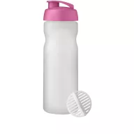   Shaker proteine 650 ml, Baseline Plus, 2410E25678, Plastic, Polipropilena, Magenta, Alb