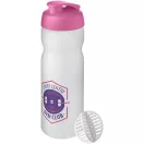Shaker proteine 650 ml, Baseline Plus, 2410E25678, Plastic, Polipropilena, Magenta, Alb