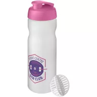   Shaker proteine 650 ml, Baseline Plus, 2410E25678, Plastic, Polipropilena, Magenta, Alb