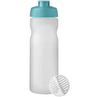   Shaker proteine 650 ml, Baseline Plus, 2410E25675, Plastic, Polipropilena, Albastru Aqua, Alb