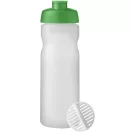 Shaker proteine 650 ml, Baseline Plus, 2410E25677, Plastic, Polipropilena, Verde, Alb