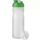 Shaker proteine 650 ml, Baseline Plus, 2410E25677, Plastic, Polipropilena, Verde, Alb