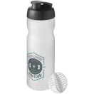 Shaker proteine 650 ml, Baseline Plus, 2410E25683, Plastic, Polipropilena, Negru, Alb