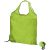 Scrunchy shopping tote bag, 190T polyester, Lime