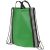 Reflective non-woven drawstring backpack, Non-woven polypropylene, Green