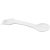 Epsy 3-in-1 spoon, fork, and knife, GPPS Plastic, White