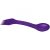 Epsy 3-in-1 spoon, fork, and knife, GPPS Plastic, Purple