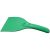 Artur curved plastic ice scraper, ABS Plastic, Green