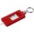 Kym tyre tread check keychain, ABS Plastic, Red