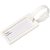 River window luggage tag, ABS Plastic, White