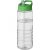 Sticla de apa, sport, 750 ml, 23.1xØ 9 cm, H2O, 20IUN0654, Transparent, Verde, PET, Polipropilena