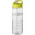 Sticla de apa, sport, 750 ml, 23.1xØ 9 cm, H2O, 20IUN0655, Transparent, Verde, PET, Polipropilena