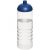 H2O Treble 750 ml dome lid sport bottle, PET Plastic, PP Plastic, Transparent,Blue