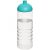 H2O Treble 750 ml dome lid sport bottle, PET Plastic, PP Plastic, Transparent,aqua blue