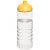 H2O Treble 750 ml dome lid sport bottle, PET Plastic, PP Plastic, Transparent,Yellow  