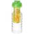 H2O Treble 750 ml flip lid bottle & infuser, PET Plastic, PP Plastic, Transparent,Lime  