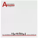Sticky-Mate® sticky notes 75x75, Paper, White, 100
