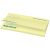 Sticky-Mate® sticky notes 127x75, Paper, Light yellow, 25