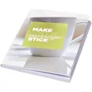 Sticky-Mate® soft cover sticky notes 105x75, Paper, White, 50