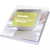   Sticky-Mate® soft cover sticky notes 105x75, Paper, White, 50