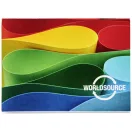 Sticky-Mate® soft cover sticky notes 105x75, Paper, White, 100