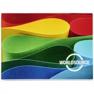   Sticky-Mate® soft cover sticky notes 105x75, Paper, White, 100