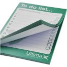 Desk-Mate® A6 notepad, Paper, cardboard, White, 50