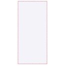 Desk-Mate® 1/3 A4 notepad, Paper, cardboard, White, 25