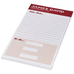 Desk-Mate® 1/3 A4 notepad, Paper, cardboard, White, 50