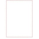 Desk-Mate® A5 notepad wrap over cover, Paper, cardboard, White, 25